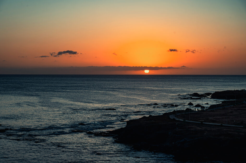 Sonnenuntergang bei Praia